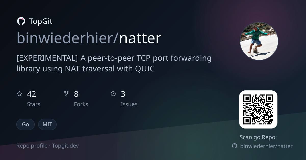 TopGit repo profile image for binwiederhier/natter