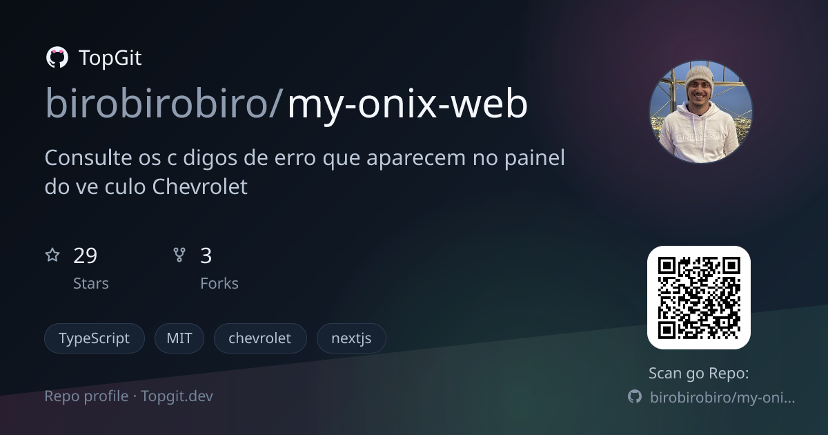TopGit repo profile image for birobirobiro/my-onix-web