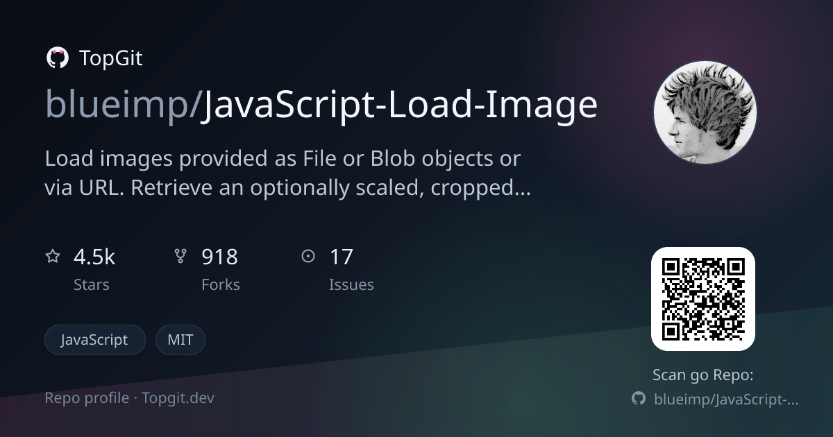 TopGit repo profile image for blueimp/JavaScript-Load-Image