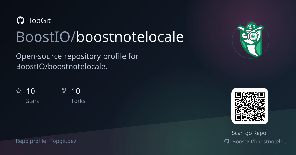 TopGit repo profile image for BoostIO/boostnotelocale