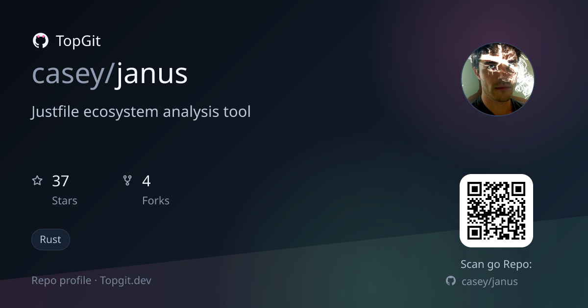 TopGit repo profile image for casey/janus