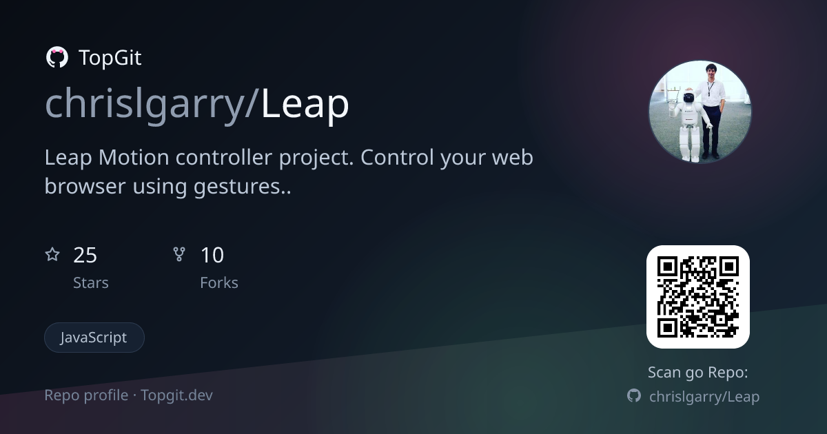 TopGit repo profile image for chrislgarry/Leap