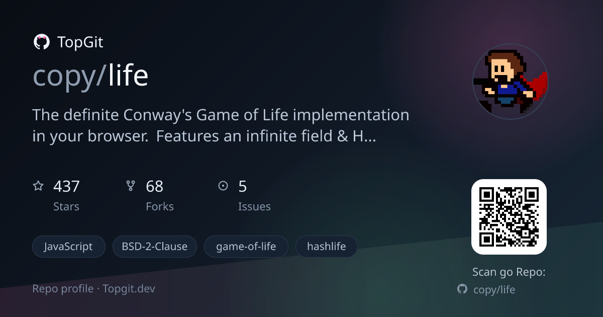 TopGit repo profile image for copy/life