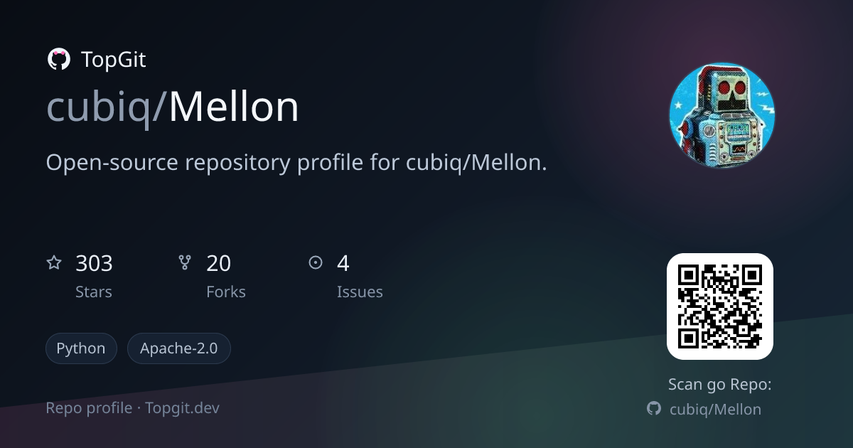 TopGit repo profile image for cubiq/Mellon