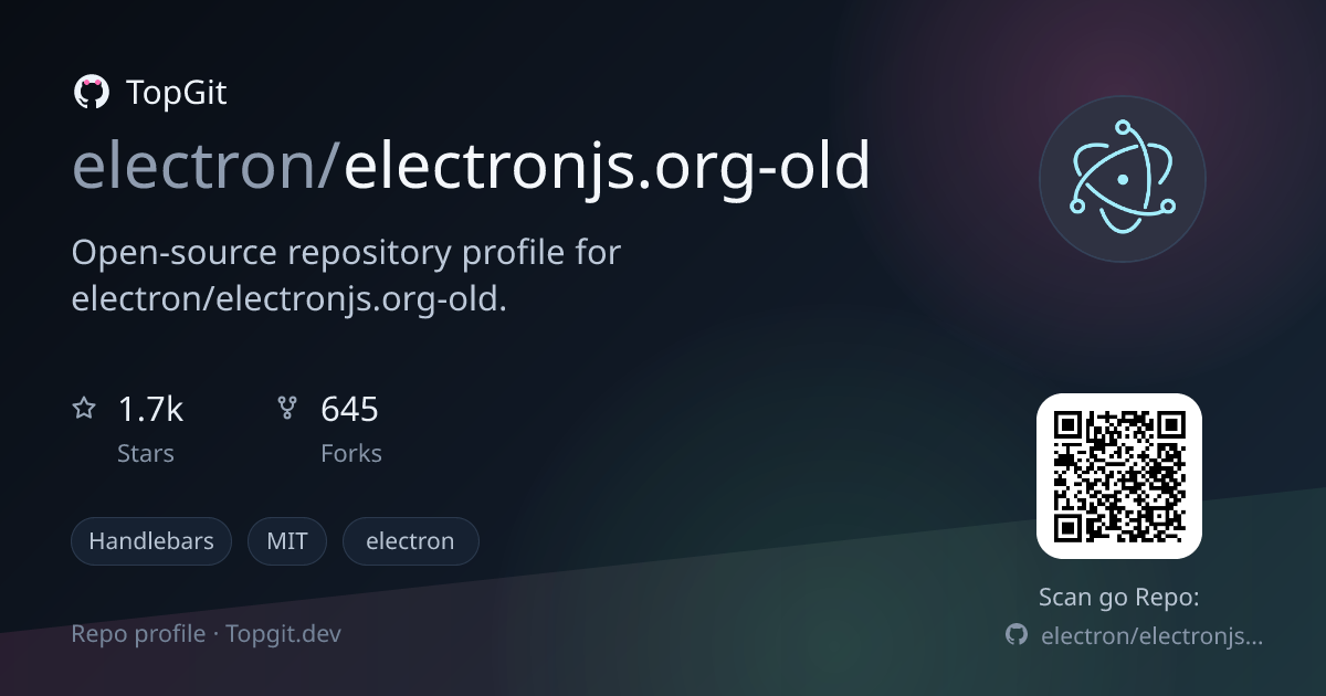 TopGit repo profile image for electron/electronjs.org-old