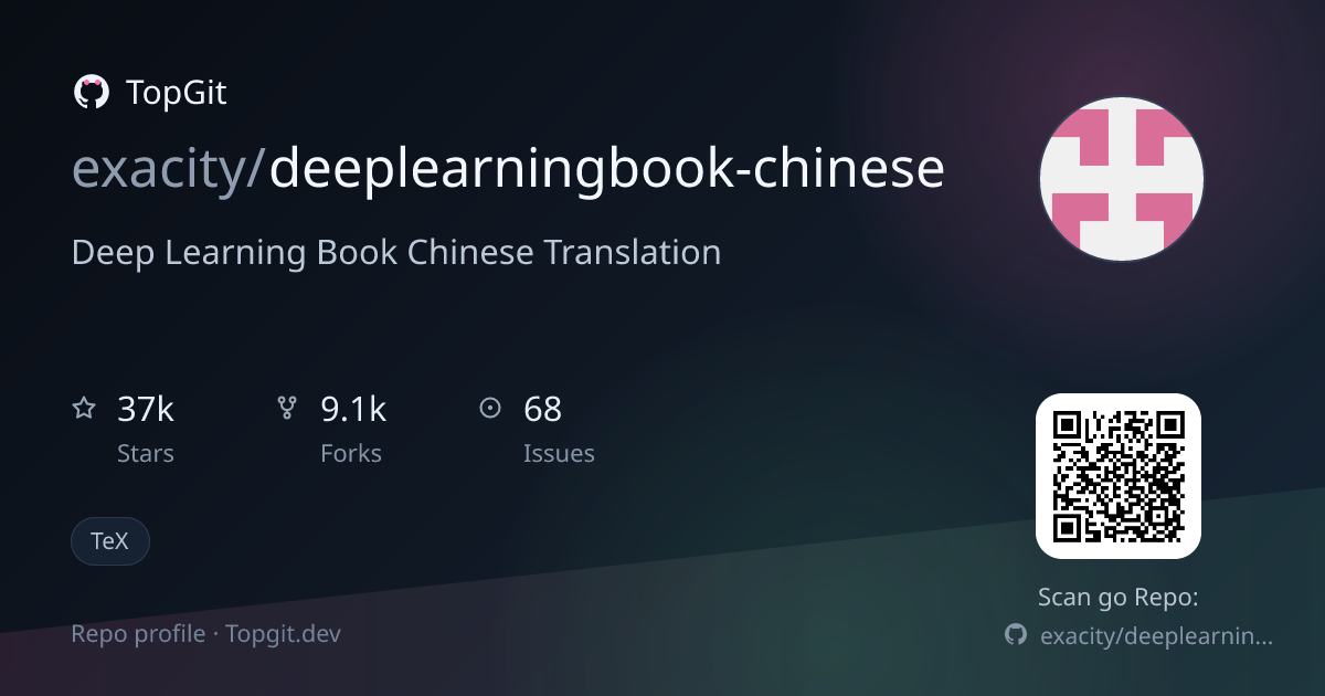 TopGit repo profile image for exacity/deeplearningbook-chinese