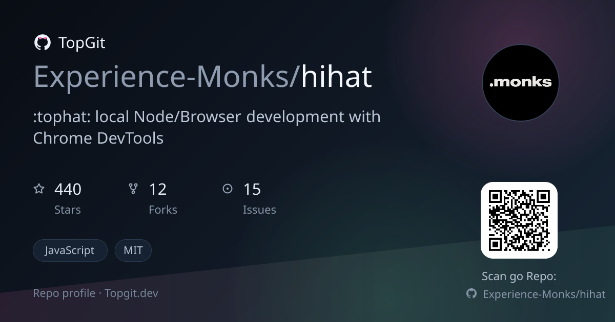 TopGit repo profile image for Experience-Monks/hihat