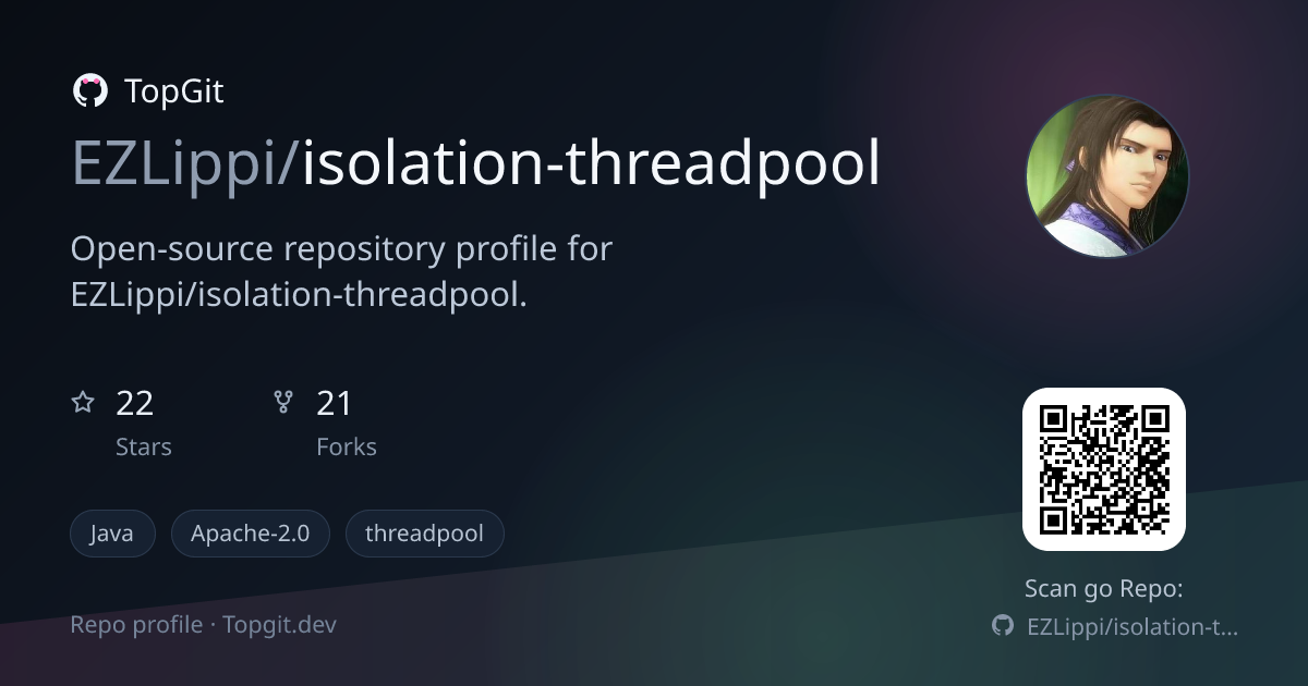 TopGit repo profile image for EZLippi/isolation-threadpool