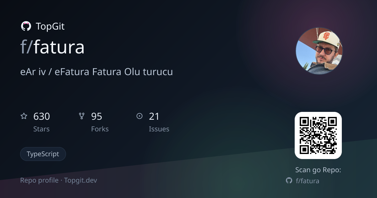 TopGit repo profile image for f/fatura