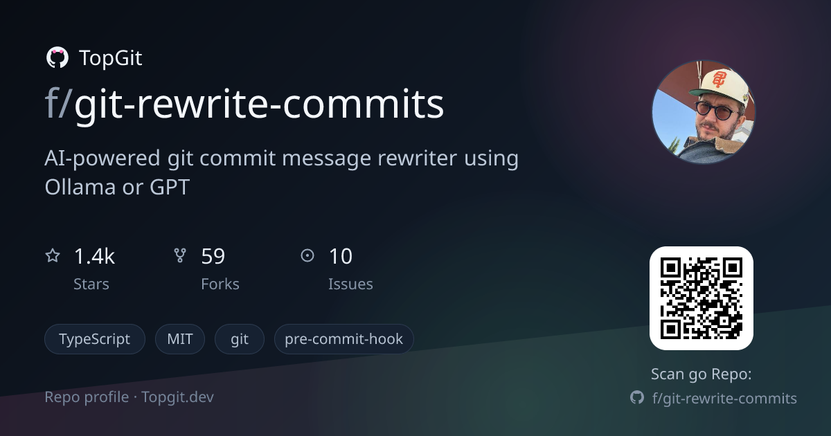 TopGit repo profile image for f/git-rewrite-commits