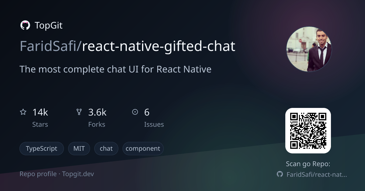 TopGit repo profile image for FaridSafi/react-native-gifted-chat
