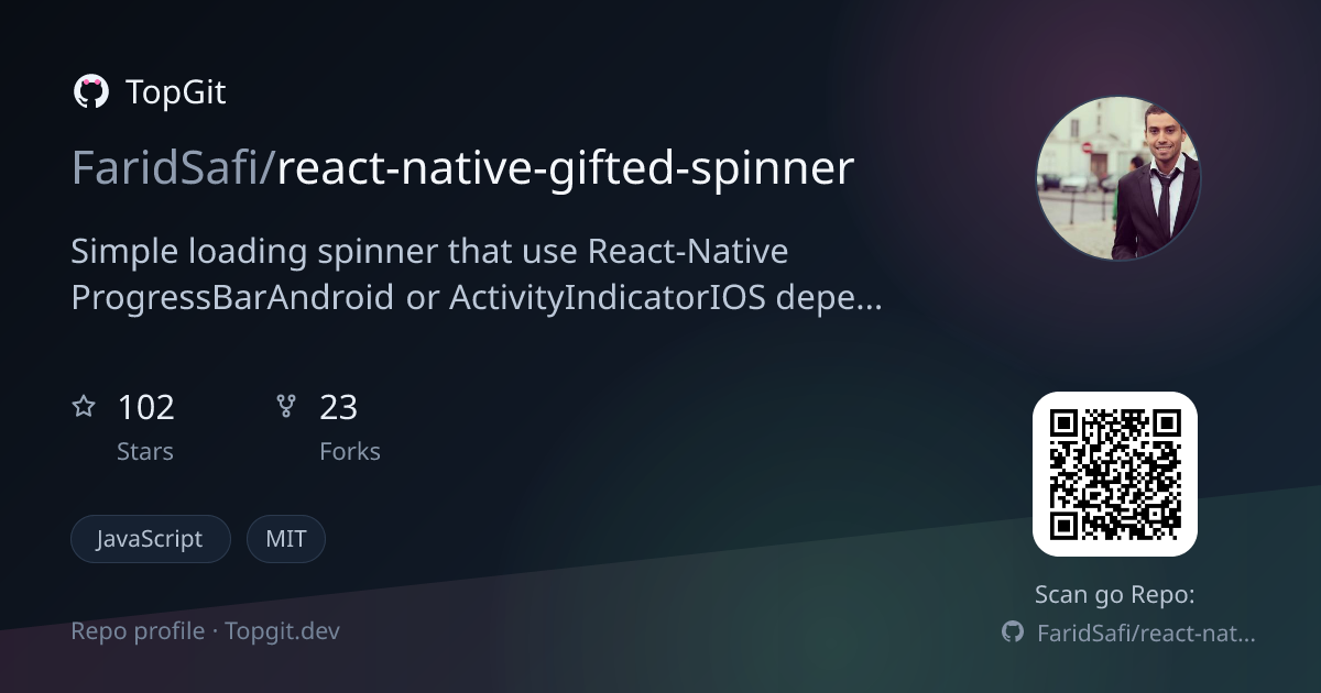 TopGit repo profile image for FaridSafi/react-native-gifted-spinner