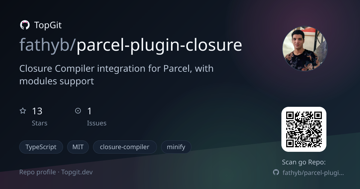 TopGit repo profile image for fathyb/parcel-plugin-closure