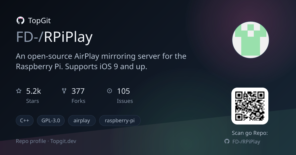 TopGit repo profile image for FD-/RPiPlay