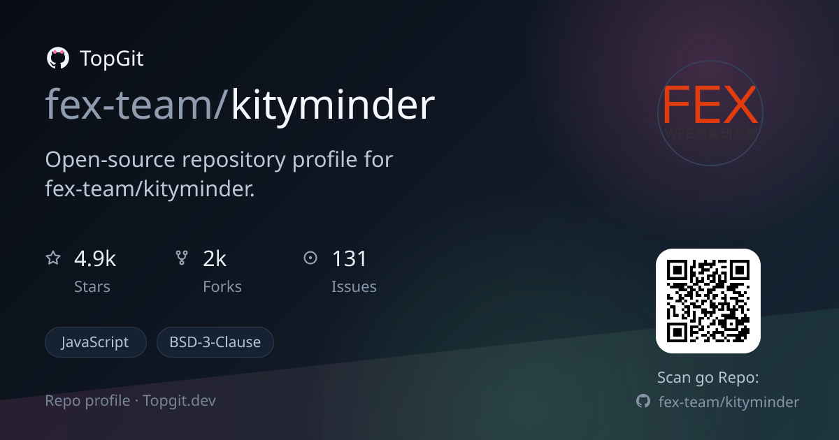 TopGit repo profile image for fex-team/kityminder