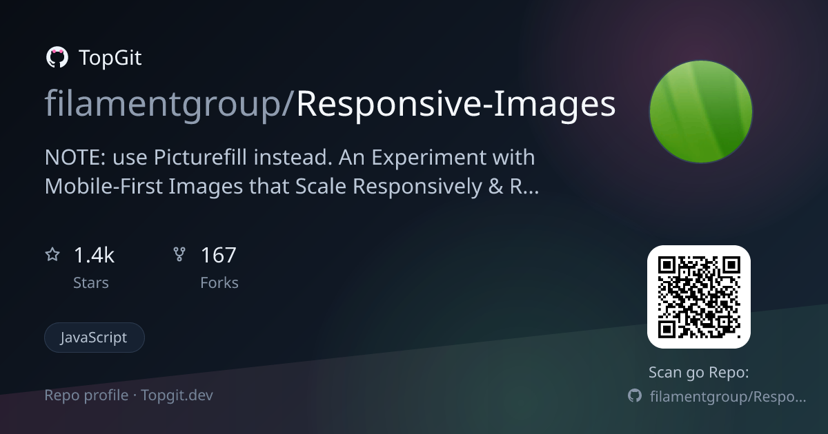 TopGit repo profile image for filamentgroup/Responsive-Images