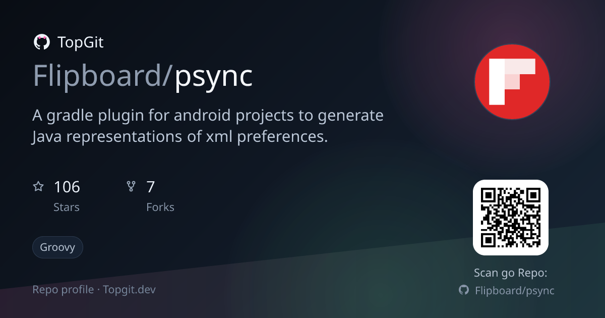 TopGit repo profile image for Flipboard/psync