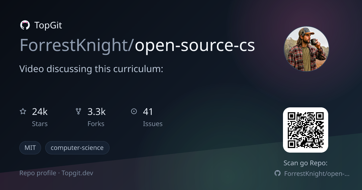 TopGit repo profile image for ForrestKnight/open-source-cs