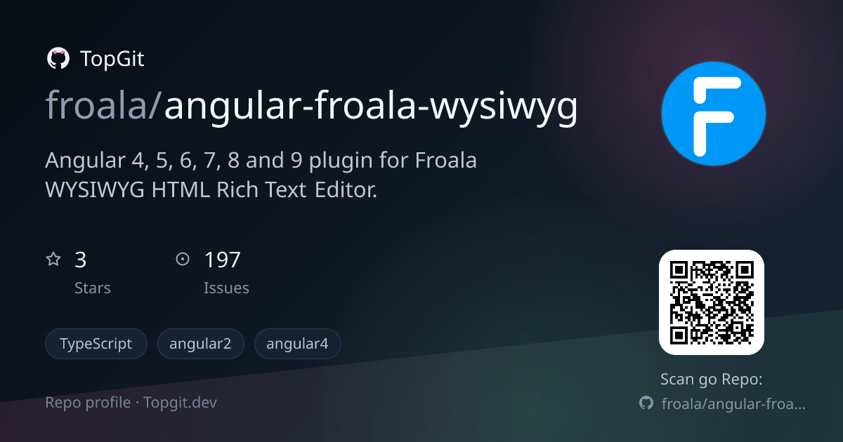 TopGit repo profile image for froala/angular-froala-wysiwyg