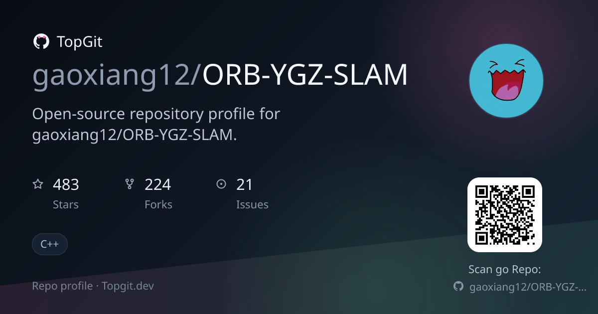 TopGit repo profile image for gaoxiang12/ORB-YGZ-SLAM