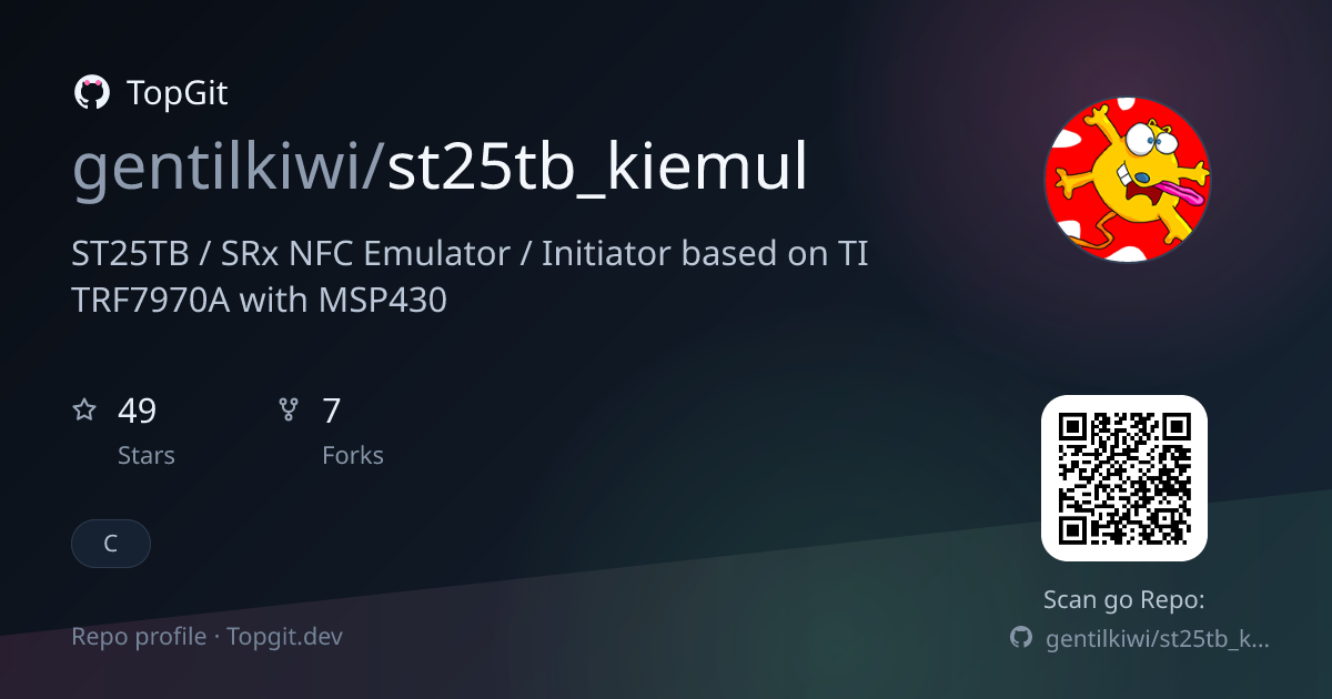 TopGit repo profile image for gentilkiwi/st25tb_kiemul