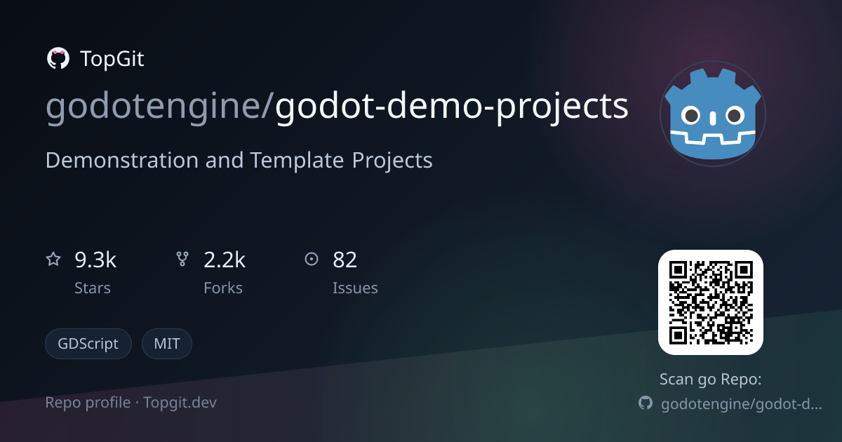 TopGit repo profile image for godotengine/godot-demo-projects