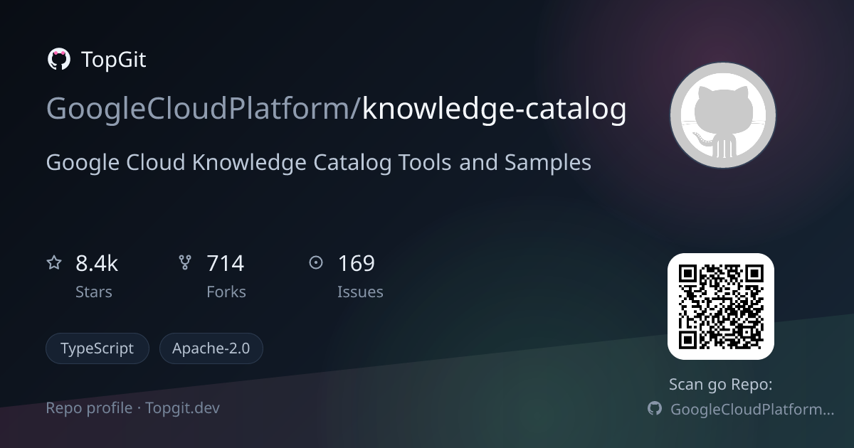 TopGit repo profile image for GoogleCloudPlatform/knowledge-catalog