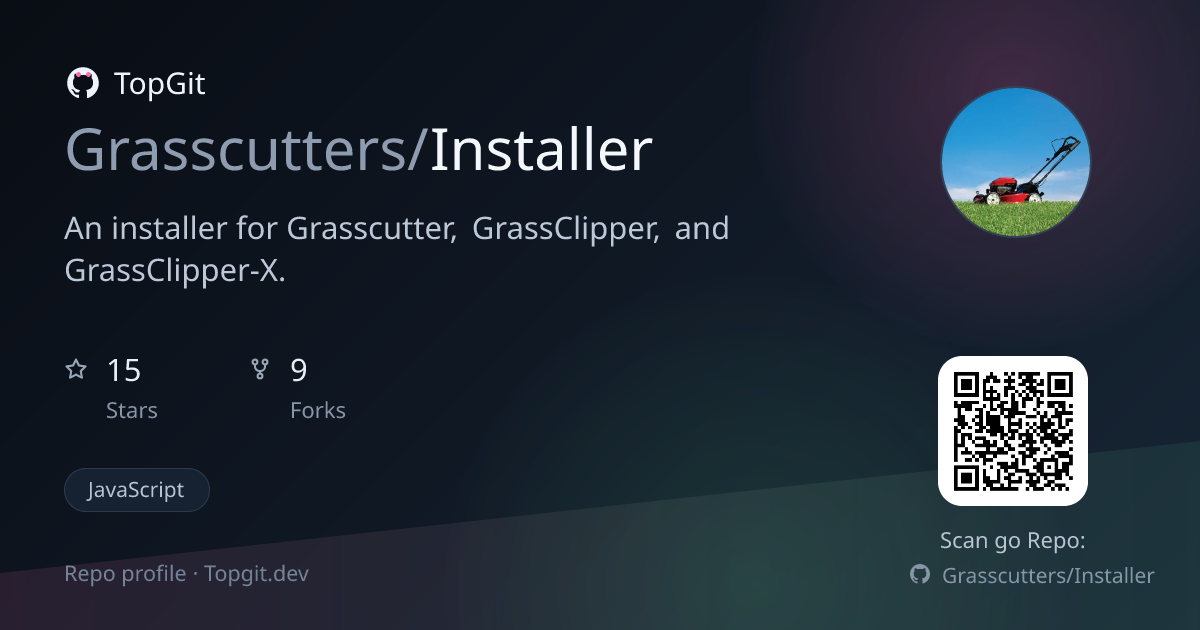 TopGit repo profile image for Grasscutters/Installer