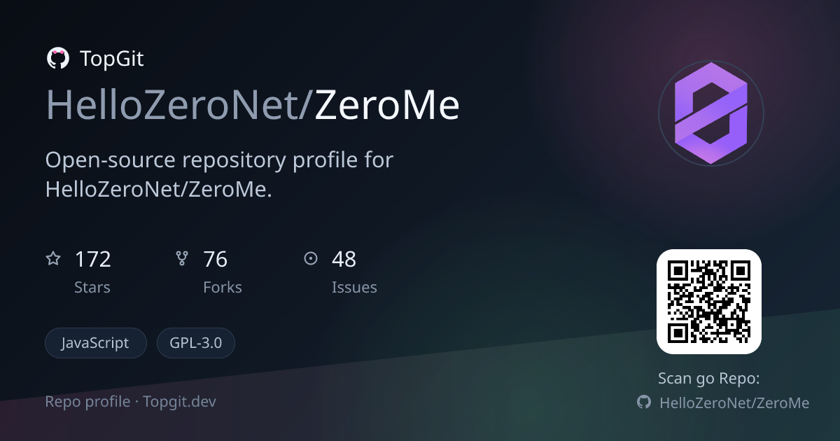 TopGit repo profile image for HelloZeroNet/ZeroMe