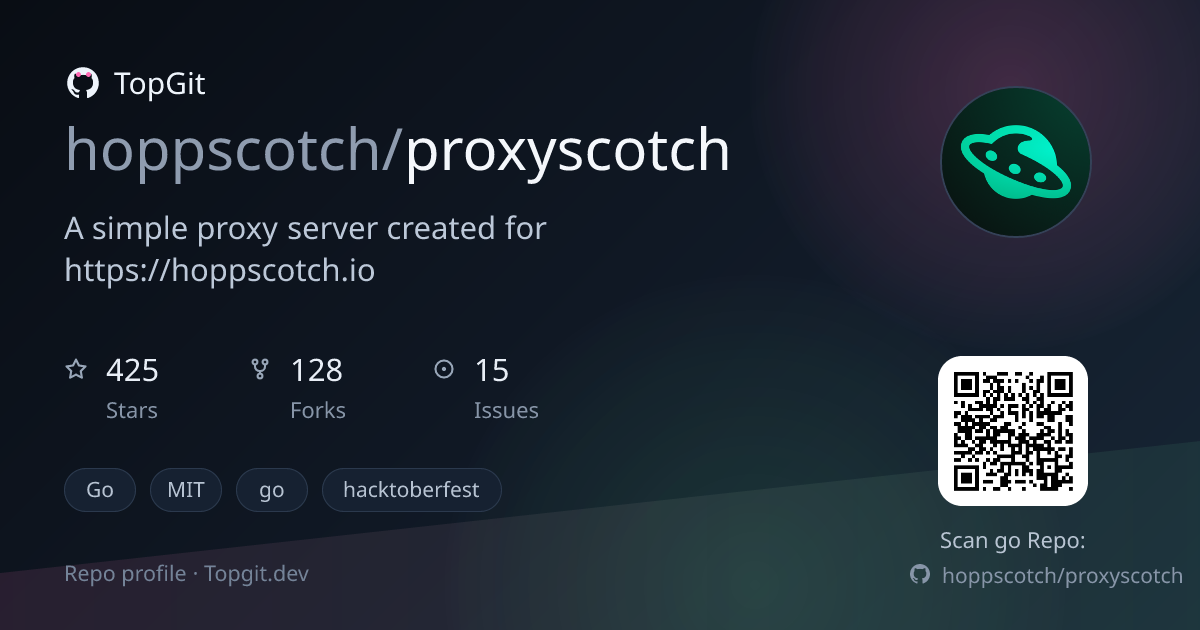 TopGit repo profile image for hoppscotch/proxyscotch