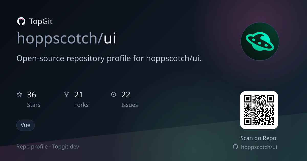 TopGit repo profile image for hoppscotch/ui