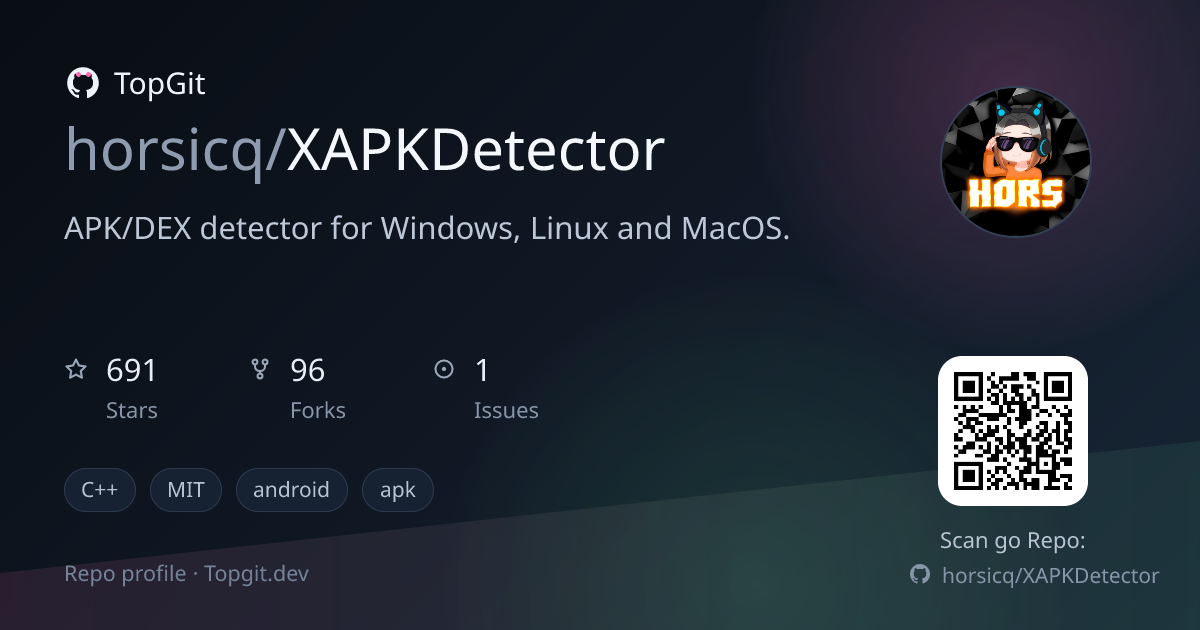 TopGit repo profile image for horsicq/XAPKDetector