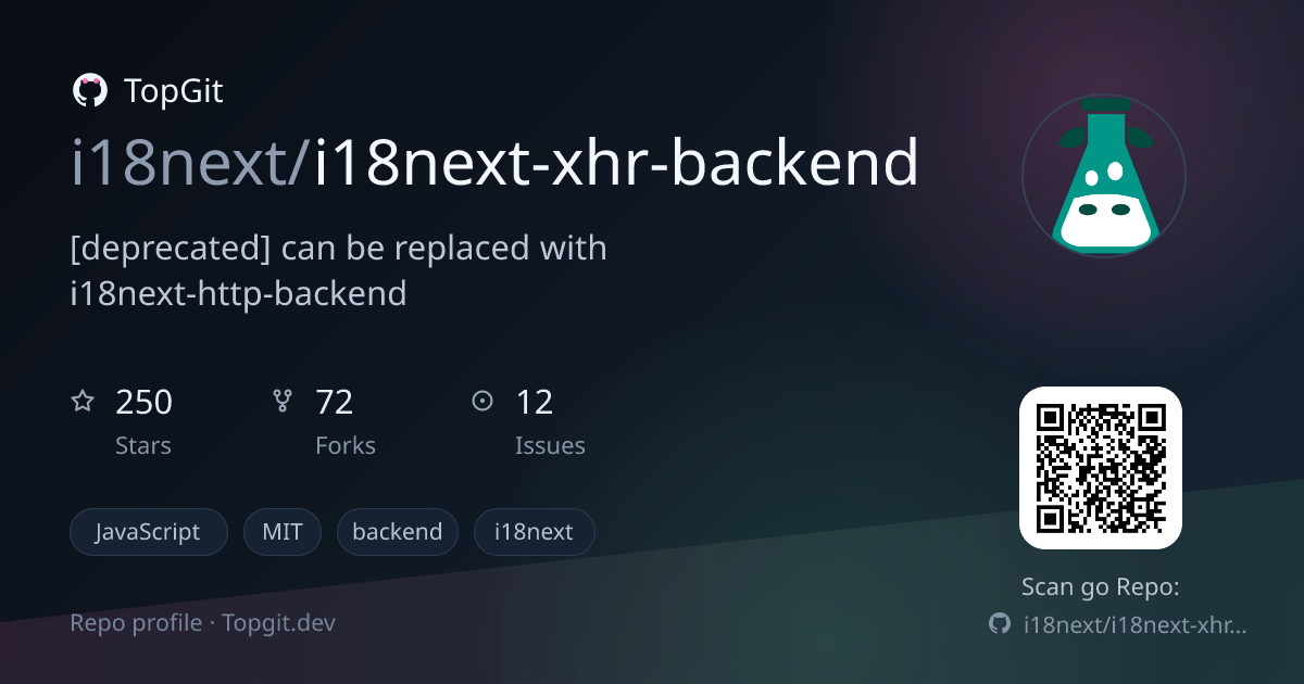 TopGit repo profile image for i18next/i18next-xhr-backend