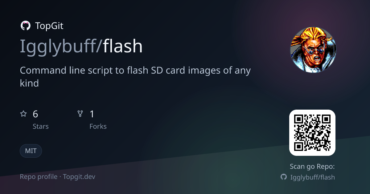 TopGit repo profile image for Igglybuff/flash