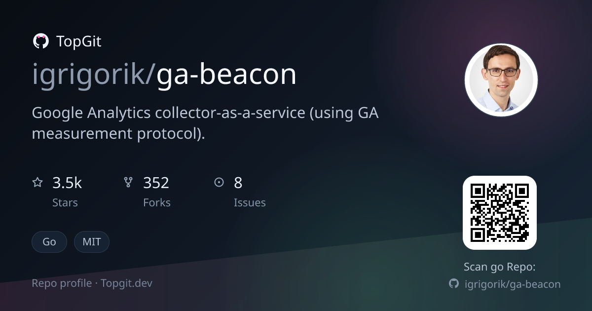 TopGit repo profile image for igrigorik/ga-beacon