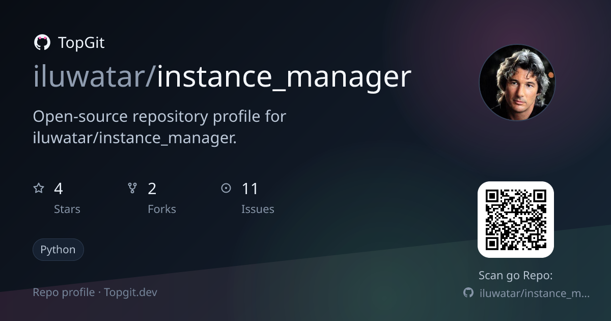 TopGit repo profile image for iluwatar/instance_manager