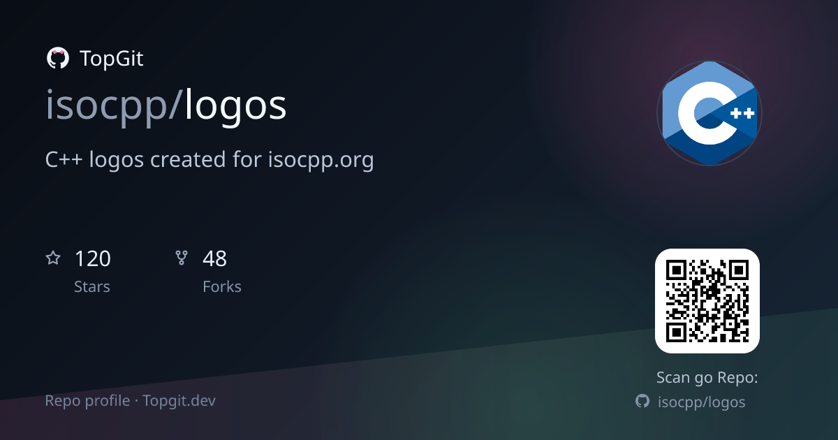 TopGit repo profile image for isocpp/logos