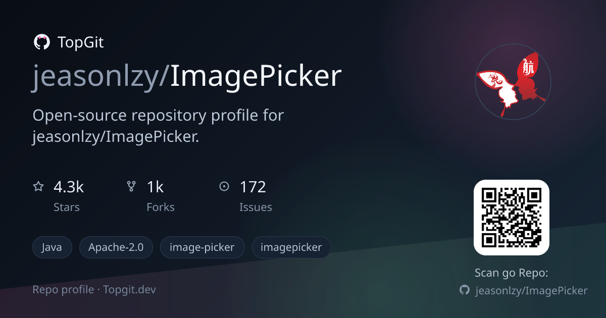 TopGit repo profile image for jeasonlzy/ImagePicker