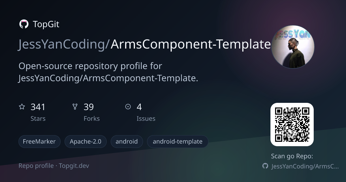 TopGit repo profile image for JessYanCoding/ArmsComponent-Template
