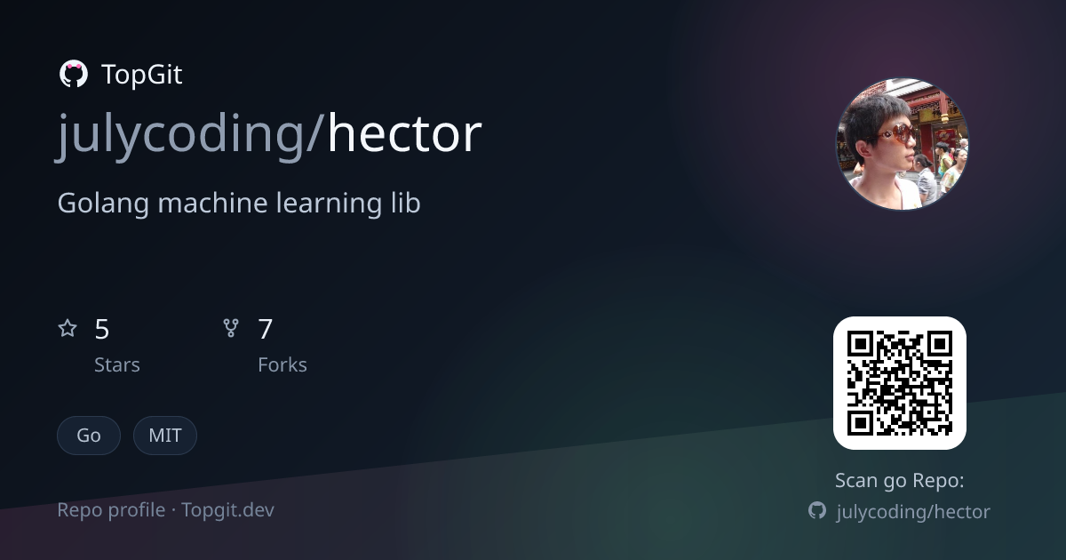 TopGit repo profile image for julycoding/hector