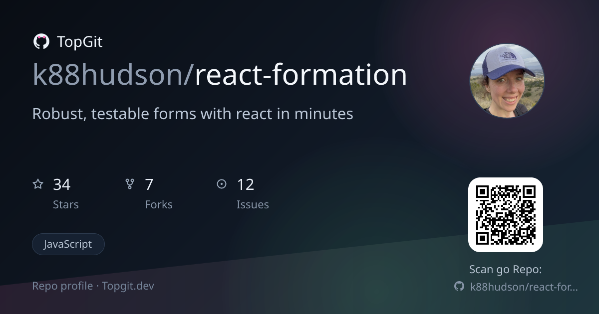 TopGit repo profile image for k88hudson/react-formation