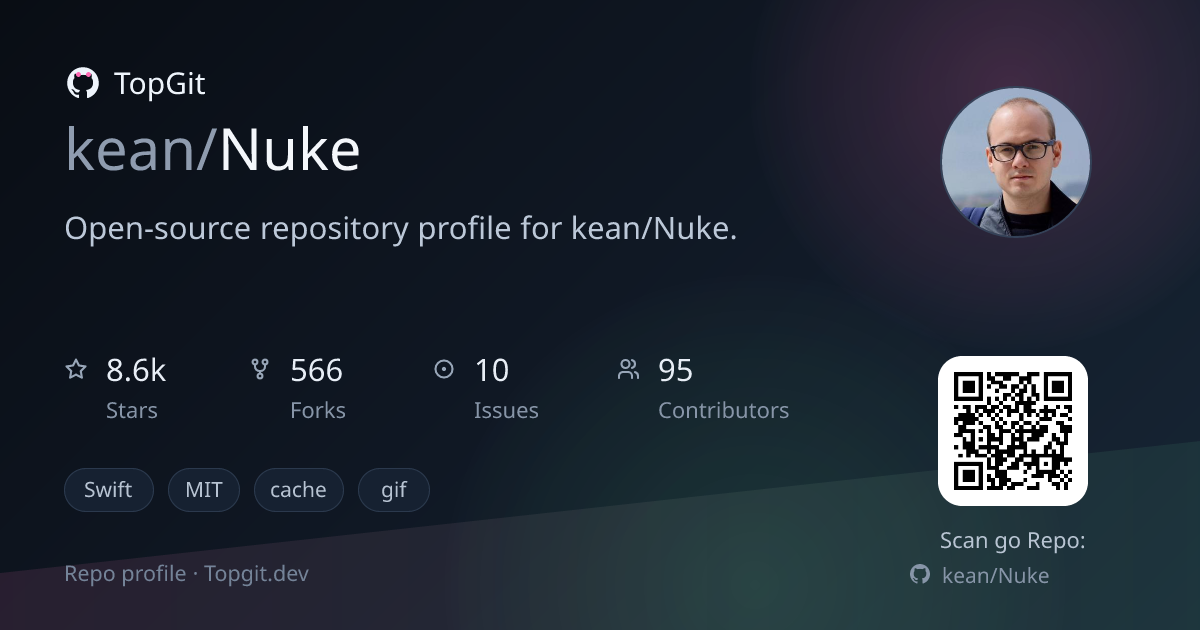 TopGit repo profile image for kean/Nuke