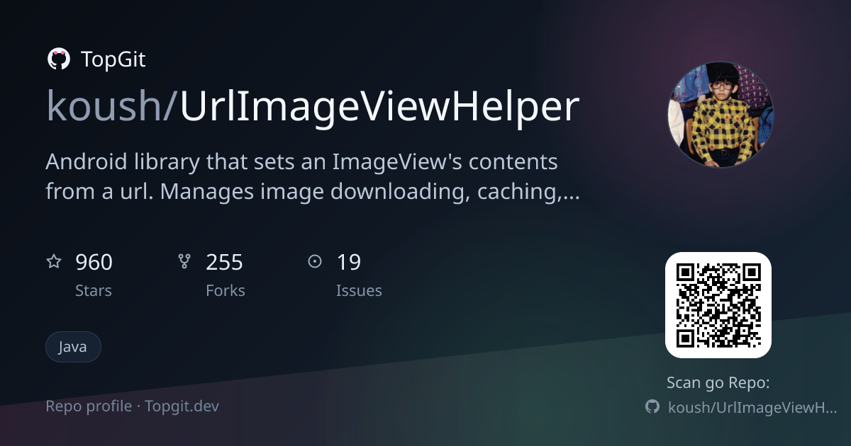 TopGit repo profile image for koush/UrlImageViewHelper