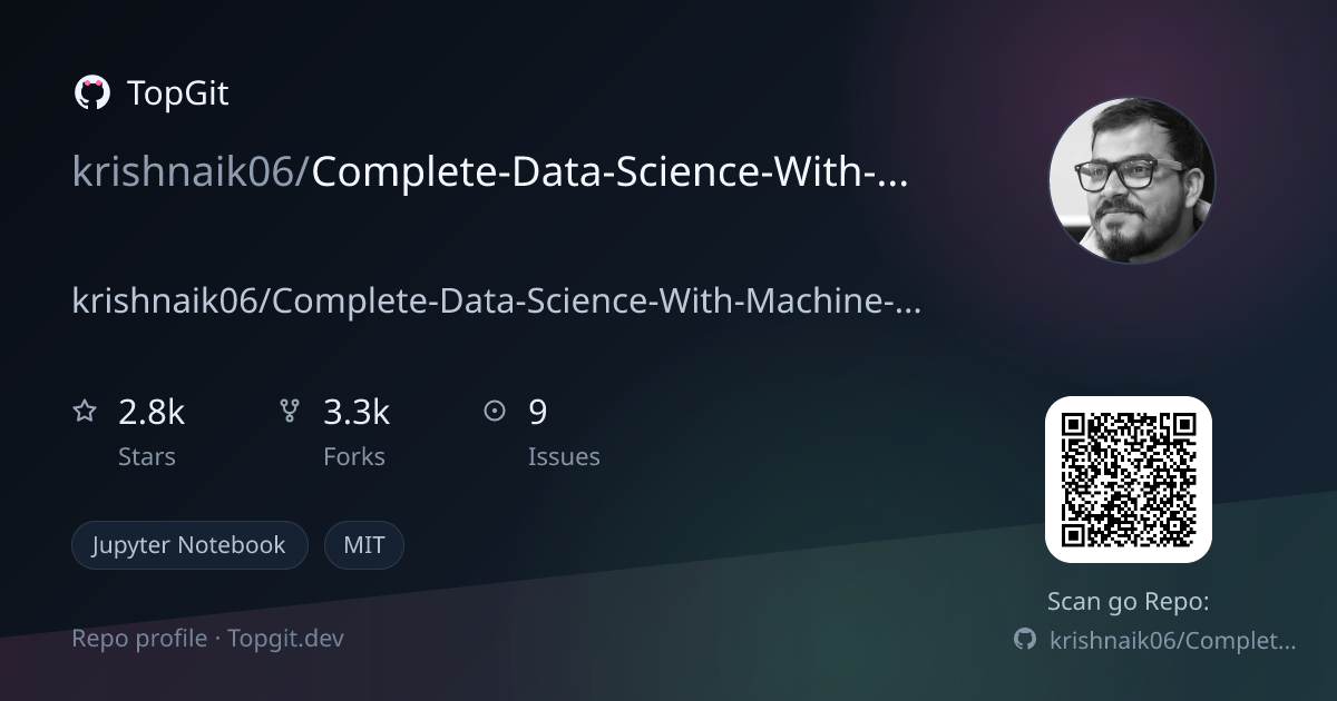 TopGit repo profile image for krishnaik06/Complete-Data-Science-With-Machine-Learning-And-NLP-2024