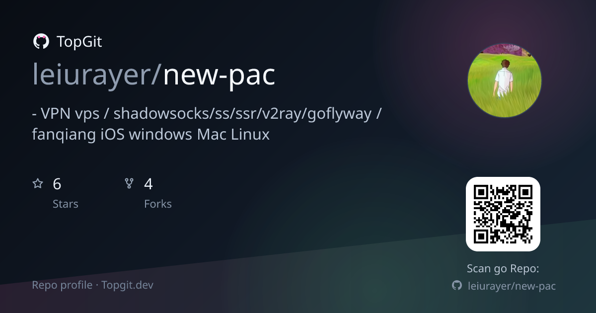 TopGit repo profile image for leiurayer/new-pac