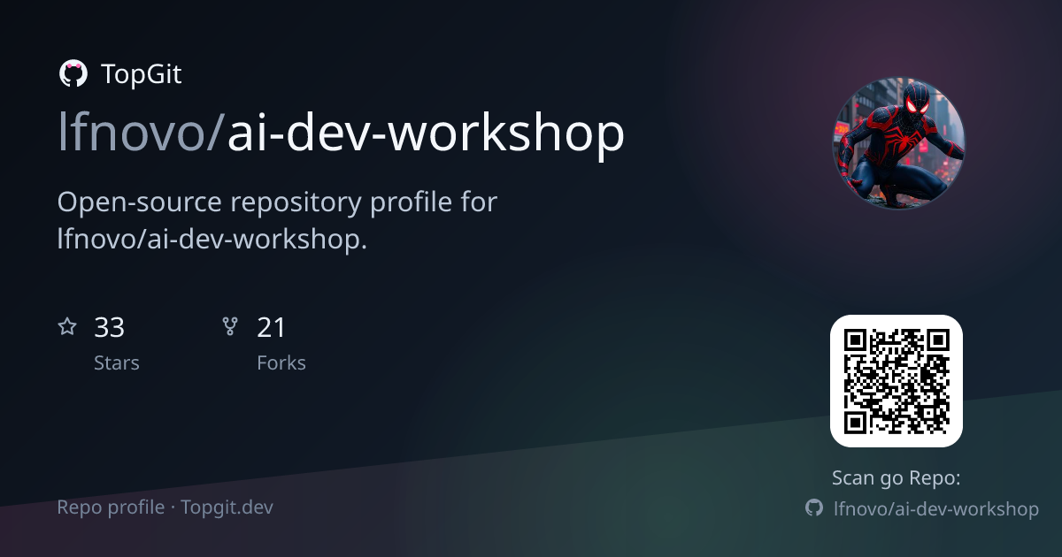 TopGit repo profile image for lfnovo/ai-dev-workshop