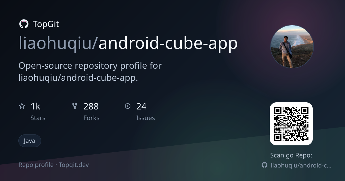 TopGit repo profile image for liaohuqiu/android-cube-app