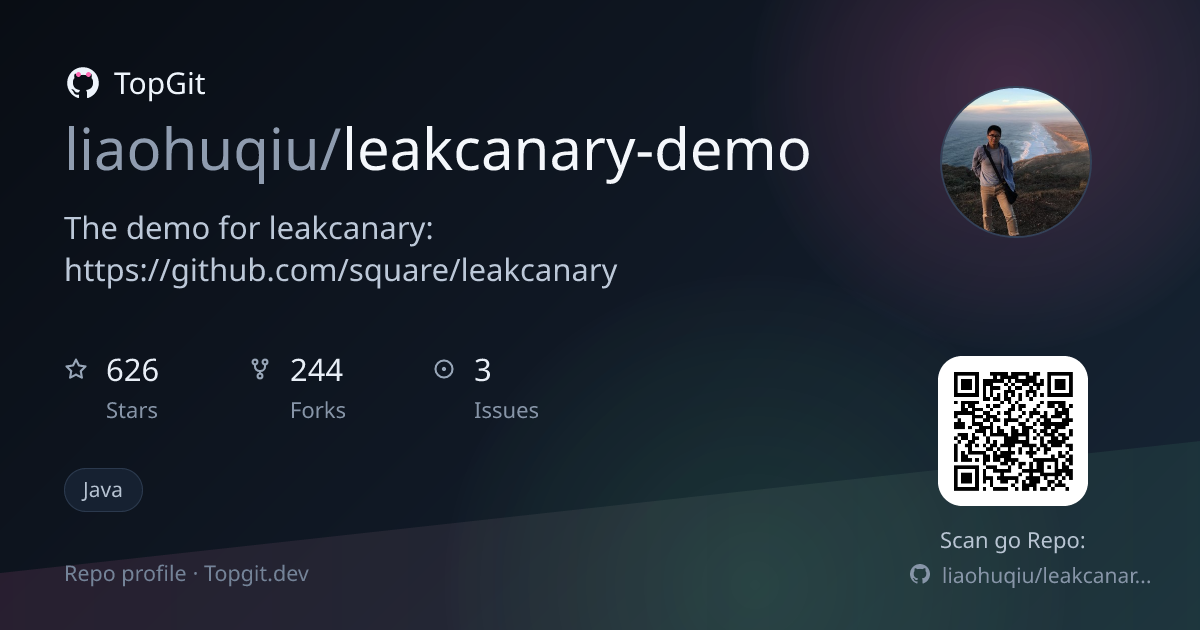 TopGit repo profile image for liaohuqiu/leakcanary-demo