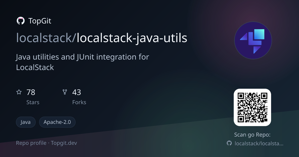 TopGit repo profile image for localstack/localstack-java-utils