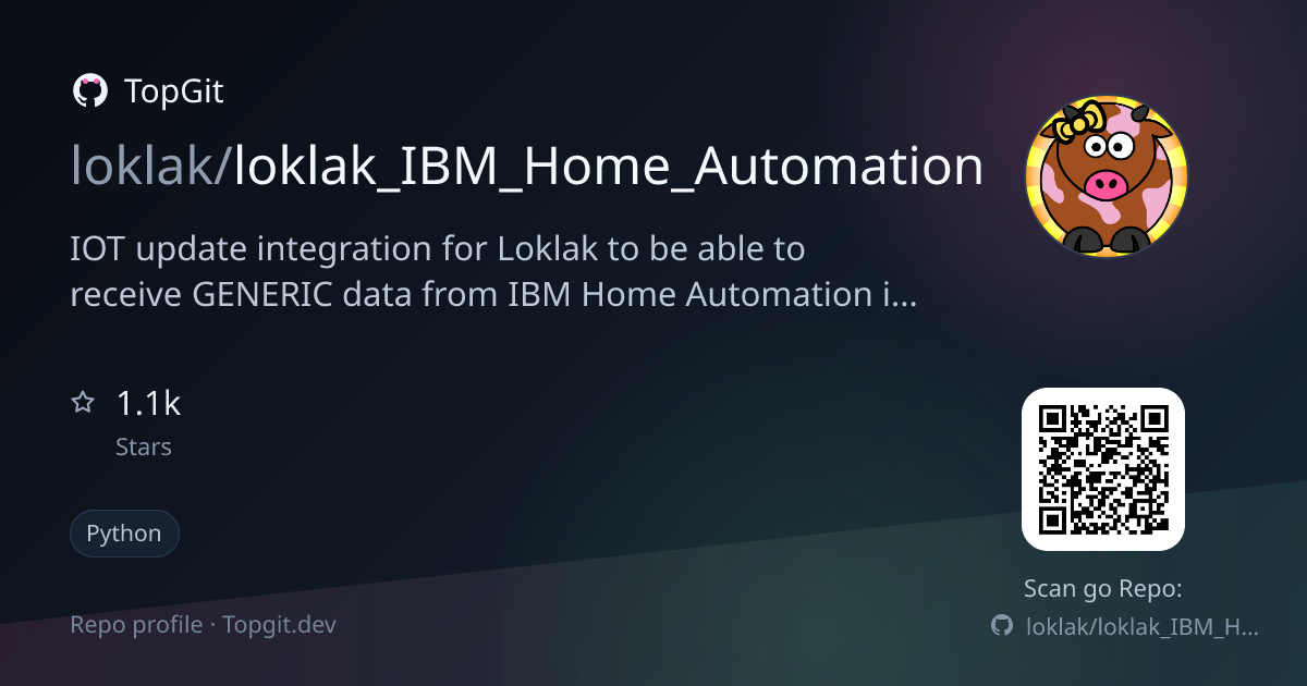 TopGit repo profile image for loklak/loklak_IBM_Home_Automation